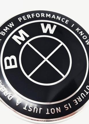 Эмблема bmw перформанс юбилейная 50 лет значок 74мм 103334-10