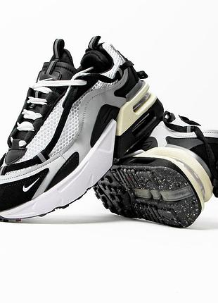 Жіночі кросівки чорні з срібним nike 24 griffey pink and white dress women black