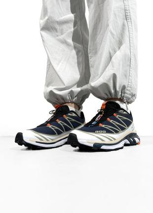 Salomon s/lab xt-6 dark blue/white 402 фото