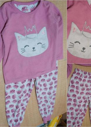 Yd флісова піжама 4-5  років флисовая пижама
