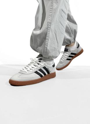 Adidas spezial grey/black/gum 363 фото