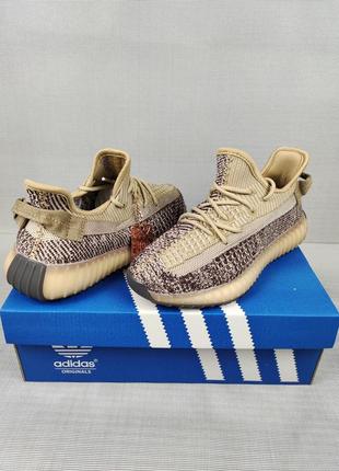 Кроссовки женские подростковые boost 350 sand taupe5 фото