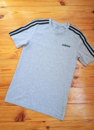 Хлопковая футболка adidas/ футболка adidas серая футболка xs