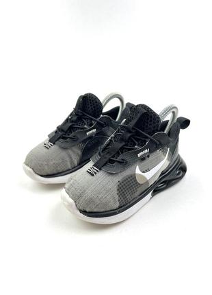 Оригинальные детские кроссовки nike foamposite chrome blue light color page