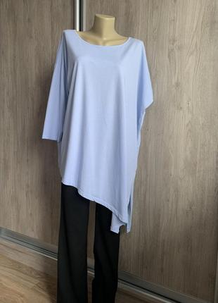 Wendy trendy italy оригинальная асимметричная стильная блуза