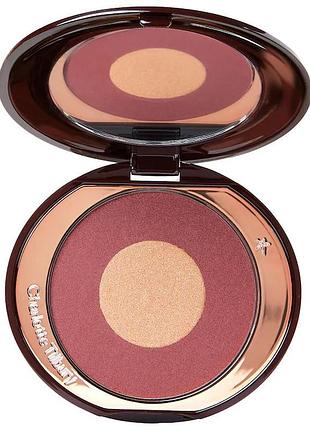Charlotte tilbury cheek to chic blush - walk of no shame collection рум’яна для обличчя, 8 гр.