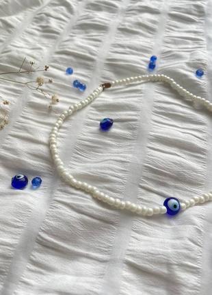 Ожерелье с бусиной «глаз»