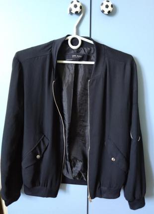 Бомбер zara xs/s