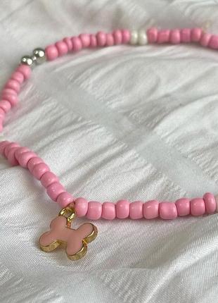 Ожерелье с подвеской «косточка»2 фото