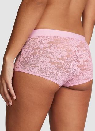 Мереживні трусики в стилі boyfriend wink logo boyshort panty2 фото