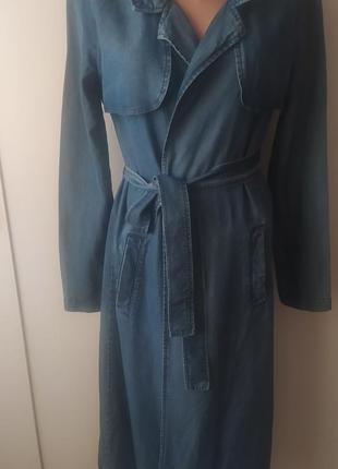 Джинсовое платье