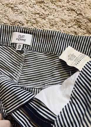 Юбка мини брендовая gf ferre оригинал бренд итальянская, размер s,m cotton  указан размер 40/26