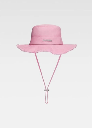 Панама jacquemus le bob artichaut рожевий