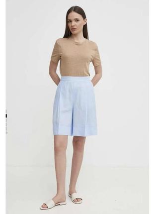 Льняна футболка united colors of benetton