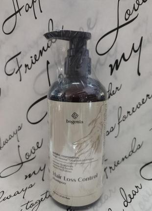 Bogenia шампунь против выпадения волос hair loss control bg415