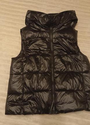 Жилет з капюшоном zara