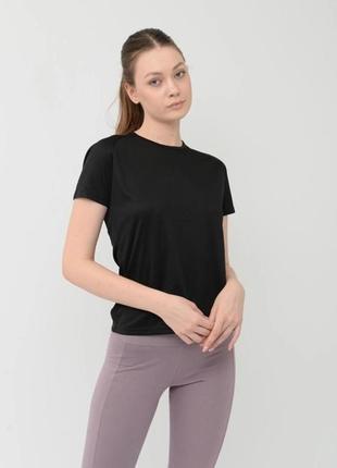 Базова спортивна чорна футболка українського виробництва 🇺🇦