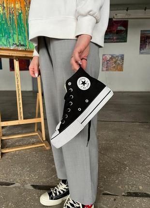 Converse lift hight black con-00281 фото