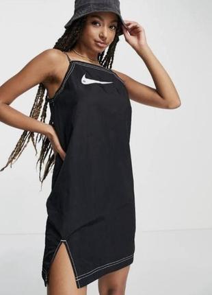 Женское платье сарафан nike nsw swoosh woven cami
