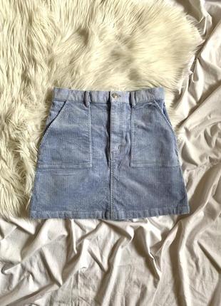 Вельветовая юбка