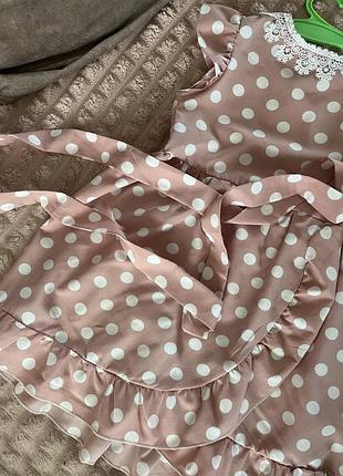 Сукня в горошок