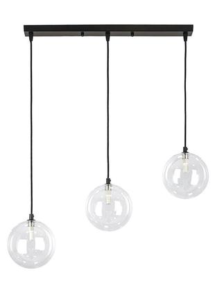 Люстра підвісна 761p150f-3 bk+cl (500)