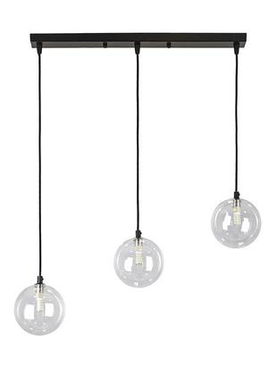 Люстра підвісна 761p120f-3 bk+cl (500)