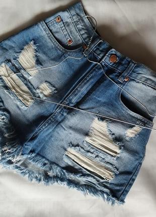 Стильные джинсовые шорты denim co
