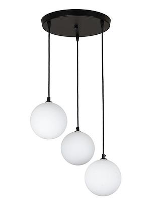 Люстра подвесная 761p150f-3 bk+wh (300)