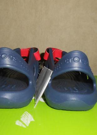 Сандалі, босоніжки crocs стелька р. j1-j3. нові4 фото