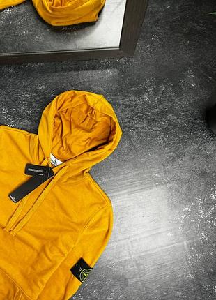 Худі stone island yellow2 фото