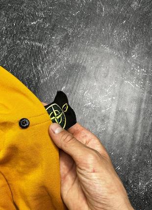 Худі stone island yellow9 фото