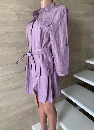 Рубашка / туника / платье лён