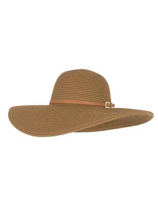 Солом’яний капелюх з полями капелюх з ремінцем seafolly шляпа с полями соломенная шляпа с полями