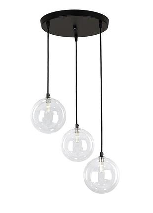 Люстра підвісна 761p150f-3 bk+cl (300)