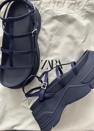 Стильні нові босоніжки zara6 фото