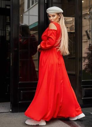 Хорошее нарядное длинное платье2 фото