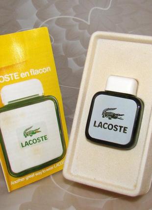 Миниатюра lacoste lacoste 4мл. оригинал. винтаж,