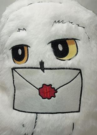 Мягкая игрушка подушка декор сова букля хедвиг гарри поттер harry potter