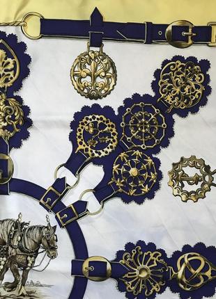 Винтажный шелковый платок hermès