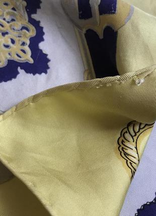 Винтажный шелковый платок hermès