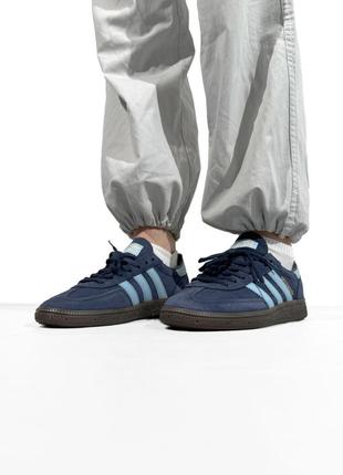 Adidas spezial black/blue4 фото