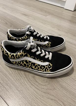 Кеди vans leopard 39 оригінальні