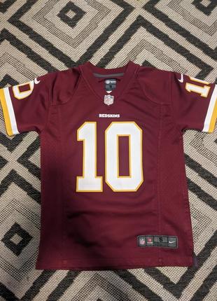 Футболка джерси американский футбол nfl washington redskins
