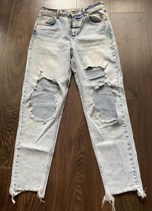 Джинси на літо з дирками, eur 36, mex 26