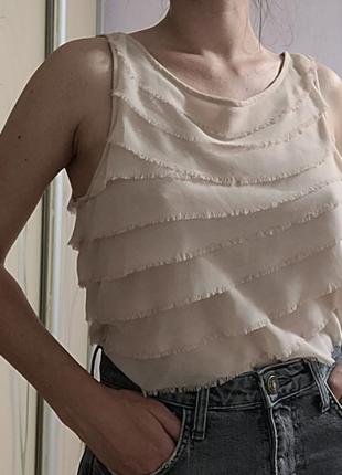 Топ пудровый в идеальном состоянии