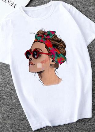 Футболка женская хлопок норма 42-48