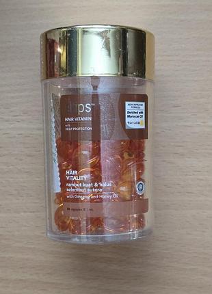 Ellips, вітаміни для волосся "здоров'я волосся" з женьшенем та медом