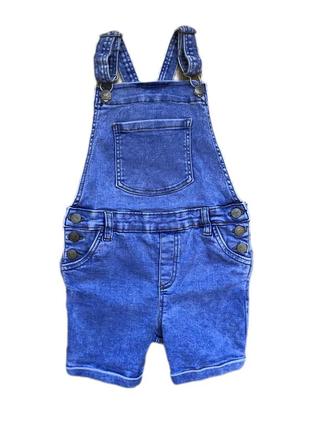 Комбинезон джинсовый 7-8 лет pepco