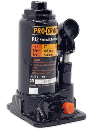 Домкрат гідравлічний procraft pj2